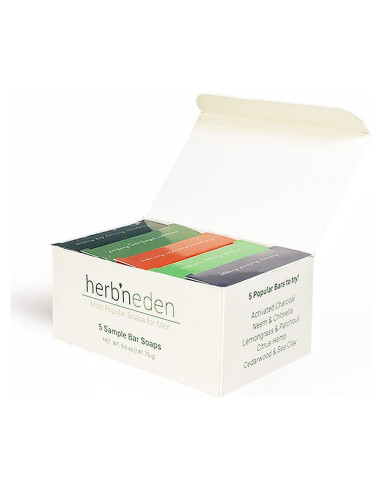 Paquete de 5 Jabones Herb'N Eden para Hombres 28.35g