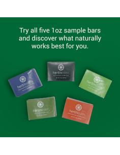 Paquete de 5 Jabones Herb'N Eden para Hombres 28.35g 2