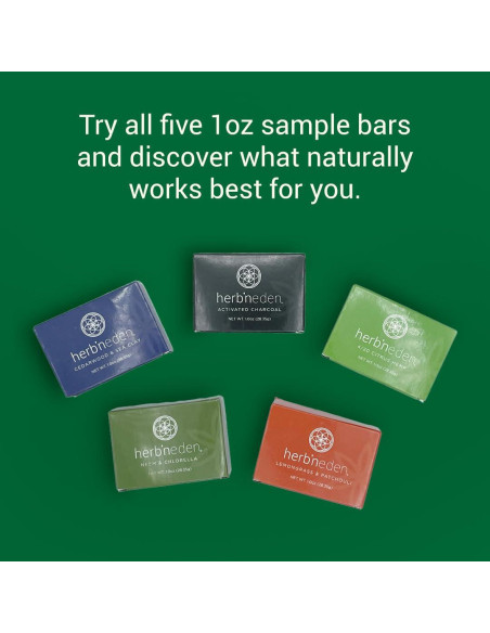 Paquete de 5 Jabones Herb'N Eden para Hombres 28.35g