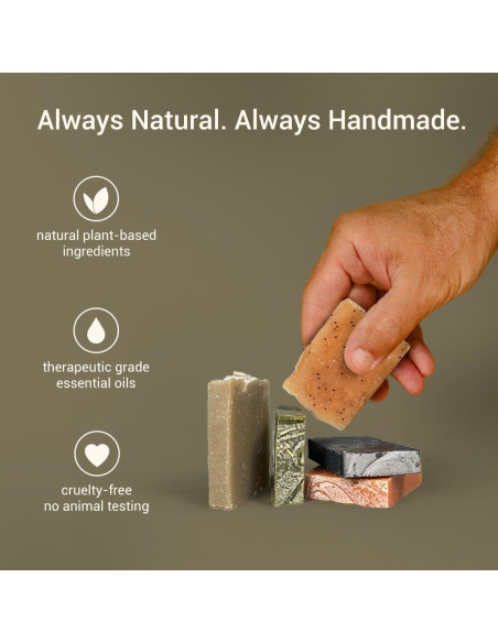 Paquete de 5 Jabones Herb'N Eden para Hombres 28.35g