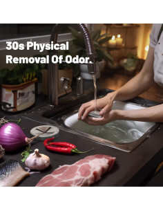 Jabón Eliminador de Olores Newness de Acero Inoxidable 68g 2