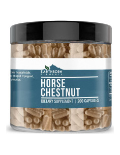 Castaño de Indias Earthborn Elements 200 Cápsulas Puras