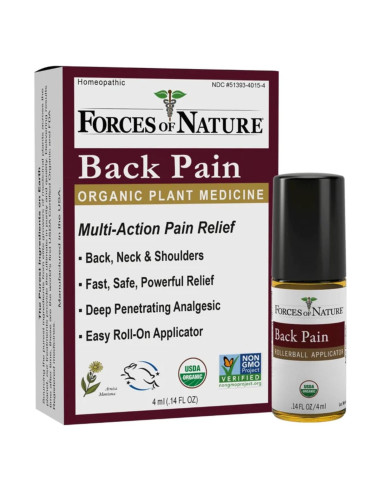 Alivio Tópico para el Dolor de Espalda Forces of Nature 4.14ml