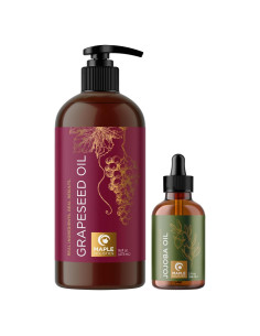 Aceite de Semilla de Uva y Jojoba Maple Holistics 100ml - Hidratante para Cabello y Piel
