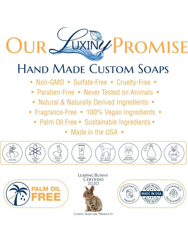 Jabón Natural Luxiny Madera de Cedro y Clavo 127g Vegano