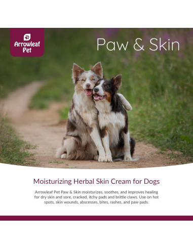 Bálsamo Calmante Paw & Skin Arrowleaf 60mL - Cuidado Natural