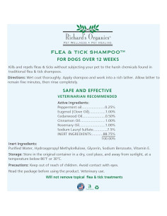 Champú Natural para Perros Richard's Organics 340ml - Antipulgas y Garrapatas 2