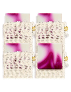 Set de Jabón Natural Orgánico Age of Sage - 4 Barras Plumeria