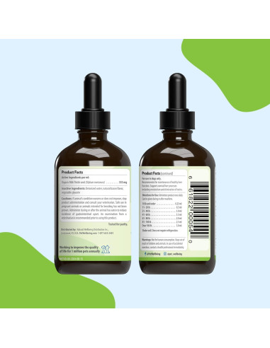 Cardo Mariano Pet Wellbeing 118 ml - Suplemento Hepático Orgánico