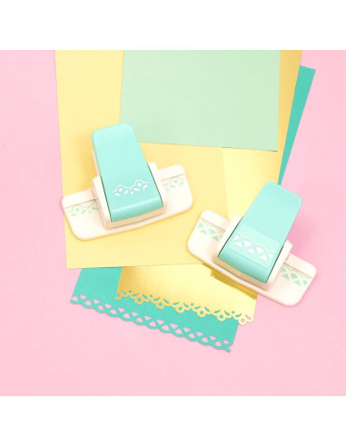 Prensa de Palanca Craftelier para Bordes Decorativos 15x5cm