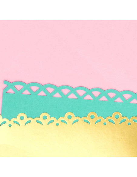 Prensa de Palanca Craftelier para Bordes Decorativos 15x5cm