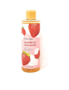 Aceite Corporal y de Baño Bodycology Cheesecake Fresa 222ml x2 2