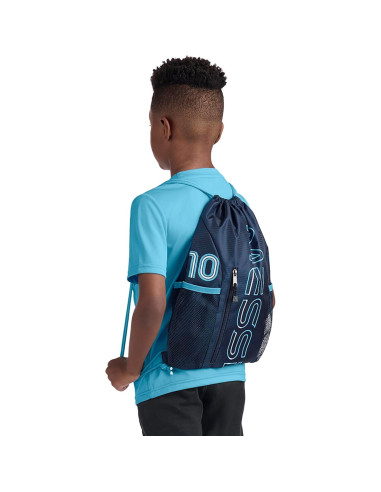 Bolsa de Cuerda Messi para Niños Azul Oscuro 37.85L