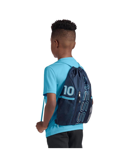 Bolsa de Cuerda Messi para Niños Azul Oscuro 37.85L