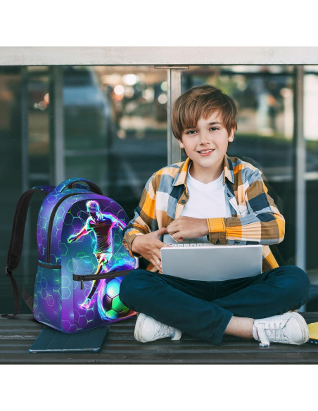 Mochila de Fútbol para Niños EluteFpme 40x20x29cm