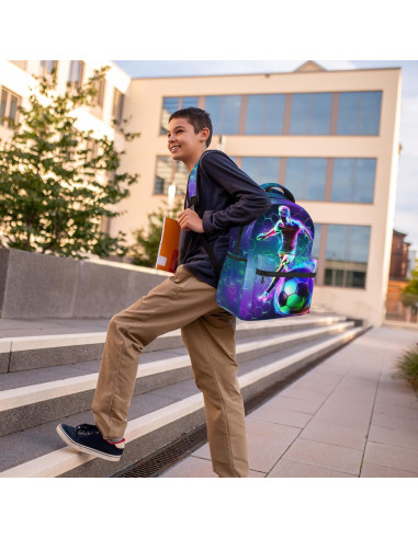 Mochila de Fútbol para Niños EluteFpme 40x20x29cm