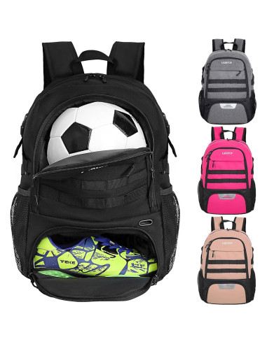 Mochila Deportiva LARIPOP para Fútbol y Baloncesto 26L