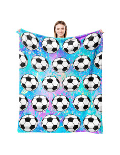 Manta de Fútbol NORSEASON 127x102cm Franela Ultra Suave