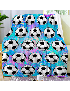 Manta de Fútbol NORSEASON 127x102cm Franela Ultra Suave 2