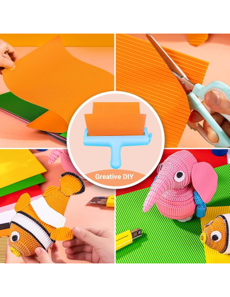 Crimpadora de Papel KW-triO 21.59 cm para Manualidades Cian Crimpadora de Papel KW-triO 21.59 cm para Manualidades Cian