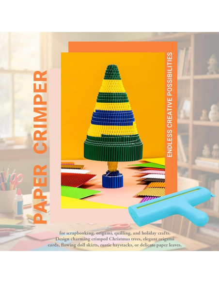 Crimpadora de Papel KW-triO 21.59 cm para Manualidades Cian Crimpadora de Papel KW-triO 21.59 cm para Manualidades Cian