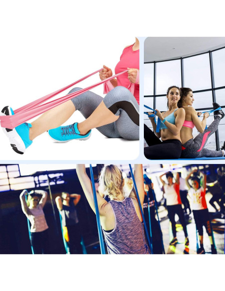 Juego de 3 Bandas de Resistencia EnriQ - Sin Látex, 1.80 m