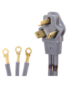 Cable de Secadora Electrolux 1.83m 30A 3 Patas UL