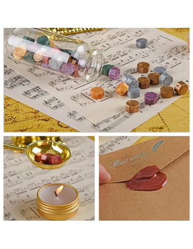 Juego de Plumas de Caligrafía Joyeee con Tinta y Sello