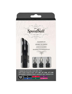 Conjunto de Plumas Estilográficas Speedball 2903 - Caligrafía