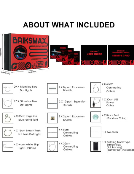 Kit de Iluminación LED BRIKSMAX para LEGO 75367 Venator