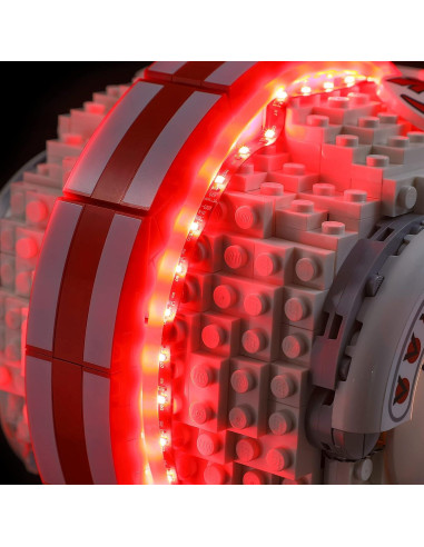 Kit de Iluminación LED BRIKSMAX para Casco Luke Skywalker 75327