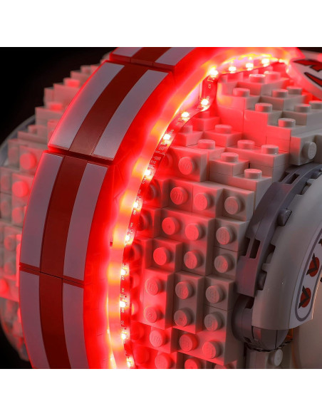 Kit de Iluminación LED BRIKSMAX para Casco Luke Skywalker 75327
