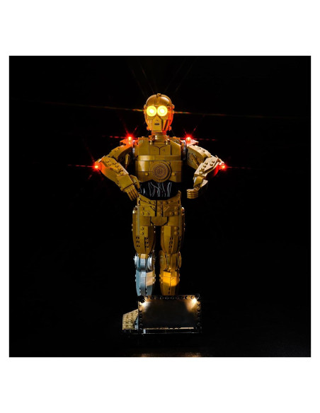 Kit de Luz LED Hilight para Figura Droide C-3PO LEGO 75398