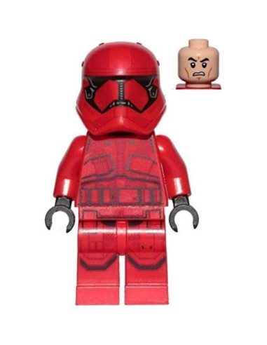 Minifigura LEGO Star Wars Sith Trooper Rojo 9g 14.6x9.6cm
