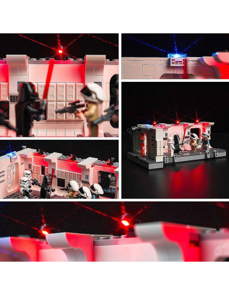 Kit de Iluminación LED Brickshining para Lego 75387 Tantive IV