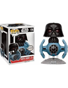 Star Wars Tie Fighter con figura de vinilo Darth Vader Funko 2