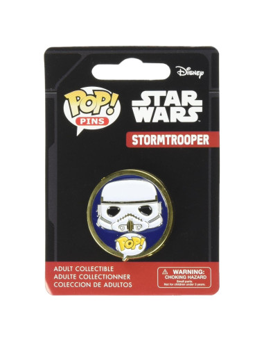 Pin de esmalte Funko Star Wars Stormtrooper 9.5x8.9 cm