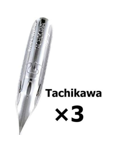 Set de Plumas Tachikawa Nikko G Punta 0.5mm 3 Piezas