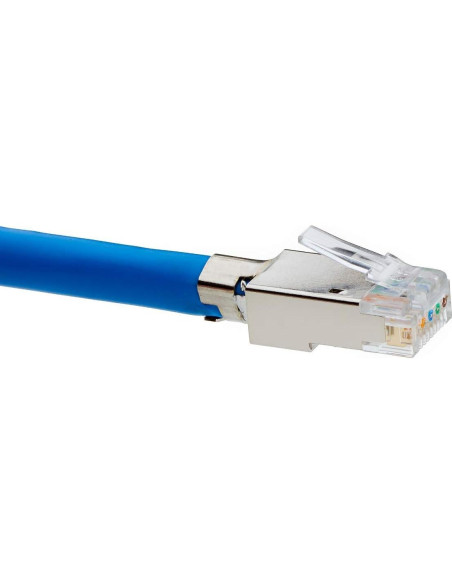 Conectores RJ45 Pasar a Través trueCABLE Cat5e 10 Piezas