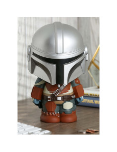 Banco de Ahorro PVC Star Wars El Mandaloriano 15x13x20cm 2