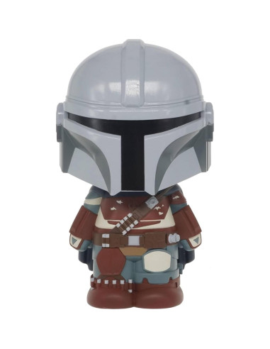 Banco de Ahorro PVC Star Wars El Mandaloriano 15x13x20cm