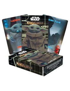 Baraja de Cartas Star Wars Mandalorian Grogu AQUARIUS