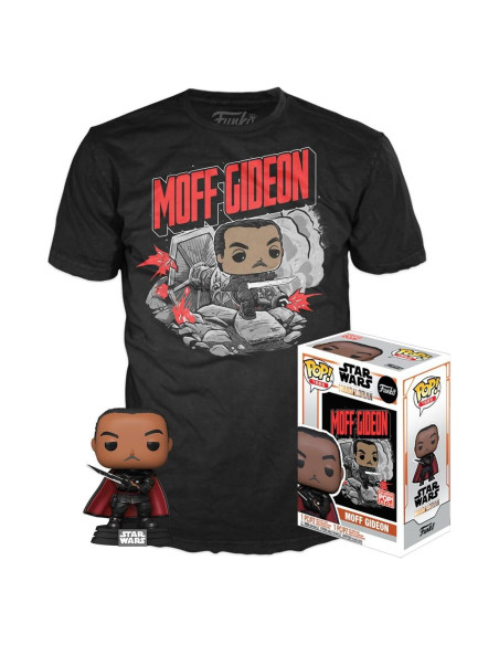 Camiseta y Funko POP! Moff Gideon Star Wars The Mandalorian