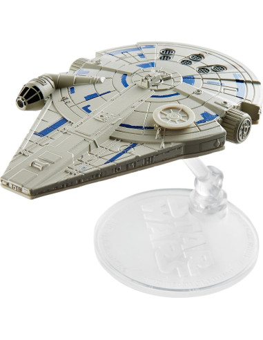 Hot Wheels Halcón Milenario Star Wars 5.72x15.88cm