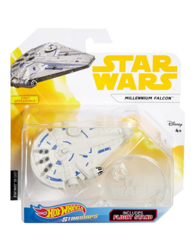 Hot Wheels Halcón Milenario Star Wars 5.72x15.88cm