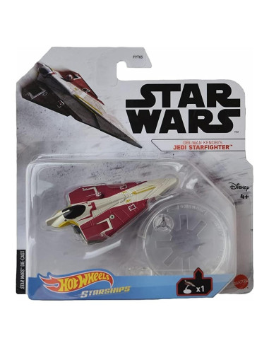 Hot Wheels Caza Estelar Jedi Star Wars - Naves Estelares