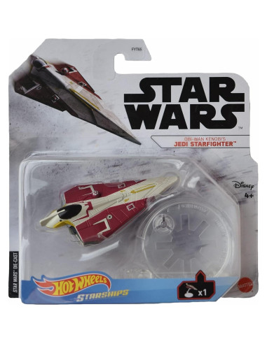Hot Wheels Caza Estelar Jedi Star Wars - Naves Estelares