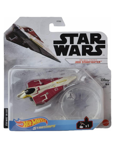 Hot Wheels Caza Estelar Jedi Star Wars - Naves Estelares