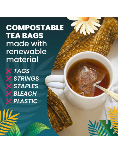 Té de Manzanilla Orgánico Cederberg - 30 Bolsitas Ecológicas