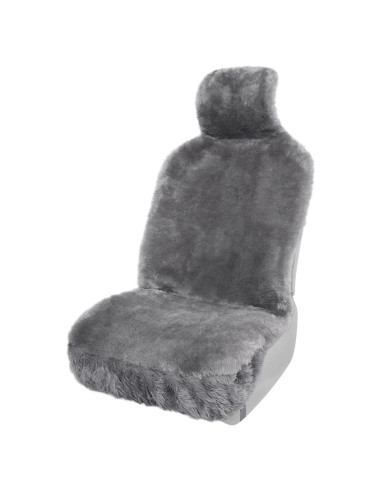 Cubierta de Asiento de Piel de Oveja Aegis Universal Acero